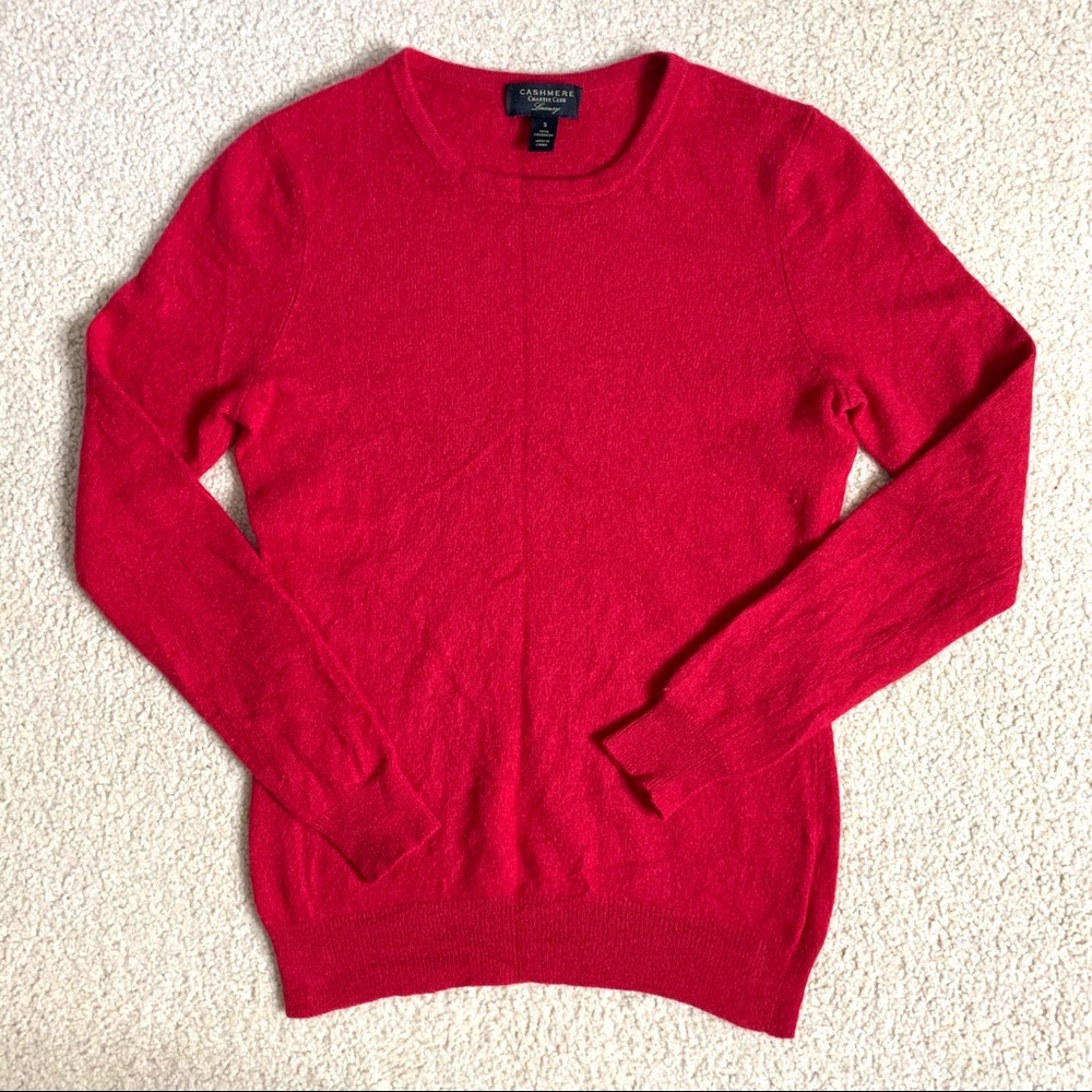 Cashmere Charter Club Luxury Red Sweater